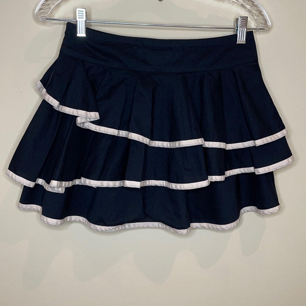 GO International Ruffle Short Skirt R-13 - Picture 3 of 7